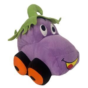 IKEA Sagoskatt Eggplant Car Plush Soft Toy Aubergine Soft Toy Stuffed Car